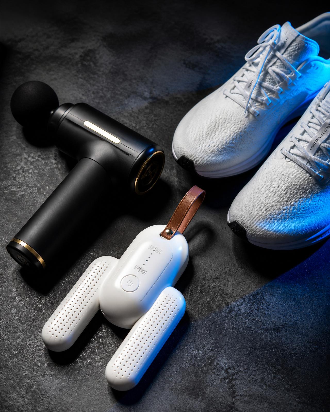 Recovery tools resting on a bench